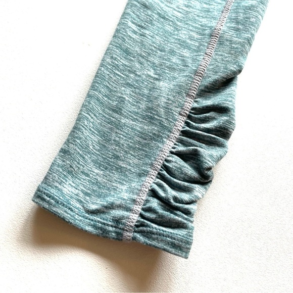 Free People Movement High-Rise 7/8 You're a Peach Leggings XS Grey Teal - Picture 7 of 16